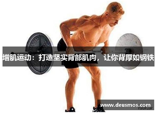 增肌运动：打造坚实背部肌肉，让你背厚如钢铁